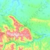 Vratsa topographic map, elevation, terrain