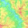 Lataste topographic map, elevation, terrain