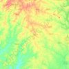 York topographic map, elevation, terrain