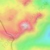 Pic d'Anie topographic map, elevation, terrain