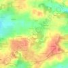 La Hutte topographic map, elevation, terrain