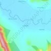 Corta Vento topographic map, elevation, terrain