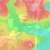 Salmon Valley topographic map, elevation, terrain