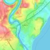 Sedbury topographic map, elevation, terrain