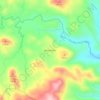 Montelimar topographic map, elevation, terrain
