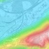 Le Guercet topographic map, elevation, terrain