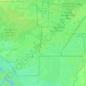 Jack Clay Hammock topographic map, elevation, terrain