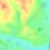 Levedale topographic map, elevation, terrain