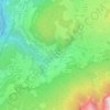 St. Vigil topographic map, elevation, terrain