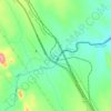 Tsavo topographic map, elevation, terrain