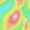 Seatallan topographic map, elevation, terrain