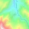 Pamplonita topographic map, elevation, terrain