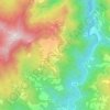 Vicosoprano topographic map, elevation, terrain