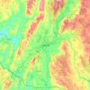 Pittsfield topographic map, elevation, terrain