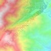 Philex Mines topographic map, elevation, terrain