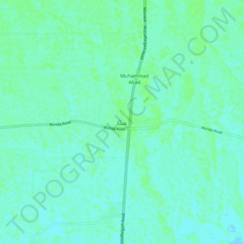 Munda topographic map, elevation, terrain