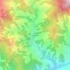 Herradura topographic map, elevation, terrain