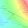 Santa Beatriz topographic map, elevation, terrain