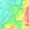 Petite Hettange topographic map, elevation, terrain