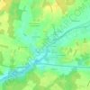 Le Murger topographic map, elevation, terrain