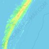 Little Beach topographic map, elevation, terrain