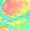 Turleigh topographic map, elevation, terrain