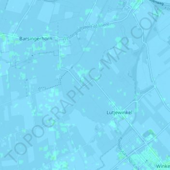 De Weere topographic map, elevation, terrain
