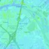 Hoef en Haag topographic map, elevation, terrain