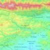 La Lagunita topographic map, elevation, terrain