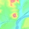 Sugar Bowl topographic map, elevation, terrain