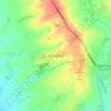 Thimbleby topographic map, elevation, terrain