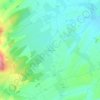 Souveraincourt topographic map, elevation, terrain
