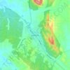 Heathcote topographic map, elevation, terrain