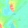 Goundam topographic map, elevation, terrain