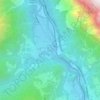 Tenneck topographic map, elevation, terrain