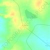 Manganur topographic map, elevation, terrain
