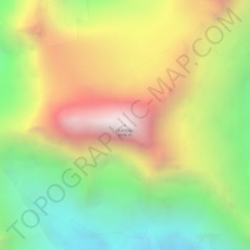 Quitaraju topographic map, elevation, terrain