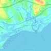 Grove Beach topographic map, elevation, terrain