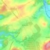 Wavreille topographic map, elevation, terrain