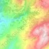 Portela topographic map, elevation, terrain