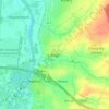 Rugy topographic map, elevation, terrain