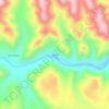 Gundawan topographic map, elevation, terrain
