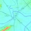 Karad topographic map, elevation, terrain