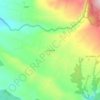 La Lucha topographic map, elevation, terrain