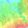 Suba topographic map, elevation, terrain