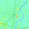 Tanah Merah topographic map, elevation, terrain