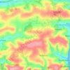 Dunstone topographic map, elevation, terrain