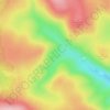 Nagshead Knowe topographic map, elevation, terrain