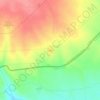 Kebeli topographic map, elevation, terrain