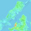 Greenport topographic map, elevation, terrain